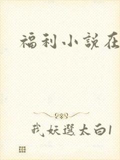 福利小说在线