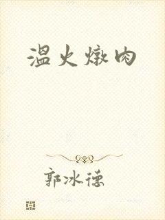 温火炖肉