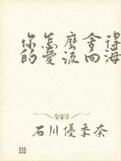 你怎么舍得让我的爱流向海