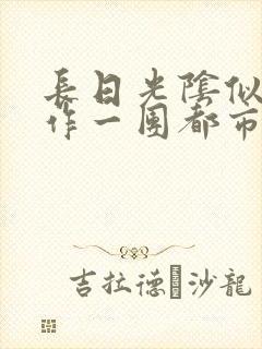 长日光阴似箭乱作一团都市言情