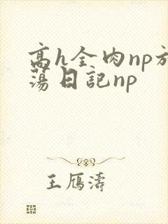 高h全肉np放荡日记np