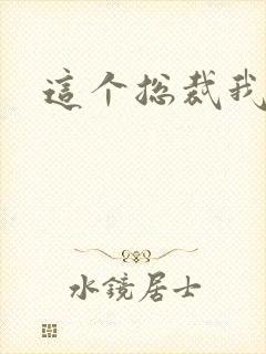 这个总裁我要了