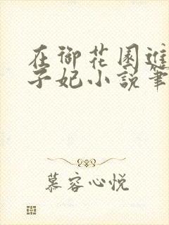 在御花园进入太子妃小说笔趣阁