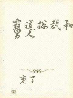 霸道总裁和他的男人