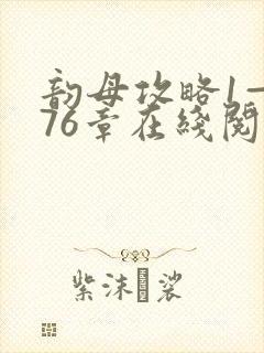 韵母攻略1—176章在线阅读