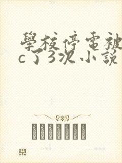 学校停电被同桌c了3次小说