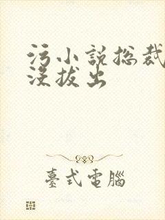 污小说总裁整夜没拔出