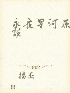 永夜星河原著小说