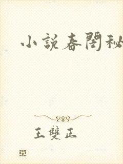 小说春闺秘史