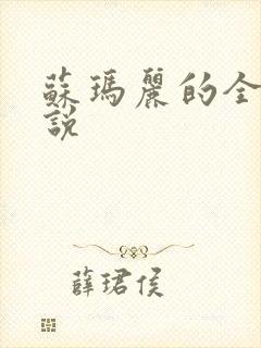 苏玛丽的全部小说