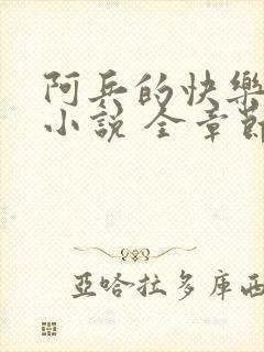 阿兵的快乐生活小说 全章节阅读免费