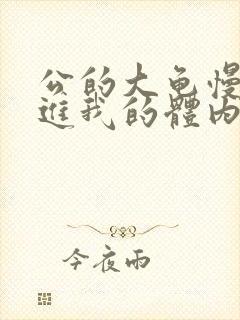 公的大龟慢慢挺进我的体内视频