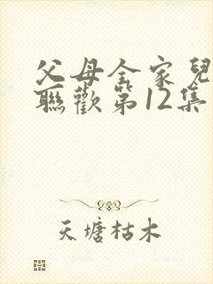 父母全家儿女大联欢第12集