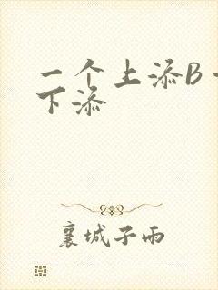 一个上添B一个下添