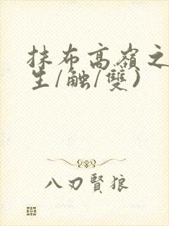 抹布高岭之花(生/触/双)