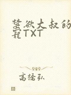 禁欲大叔的心尖宠TXT