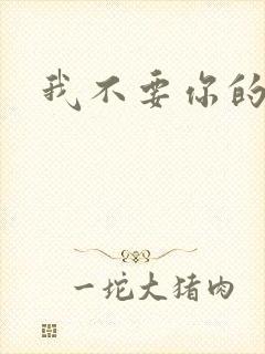 我不要你的承诺