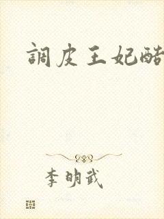 调皮王妃酷王爷