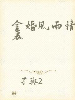 金婚风雨情演员表