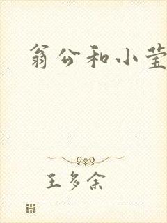 翁公和小莹