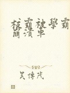 校霸被学霸玩到崩溃车