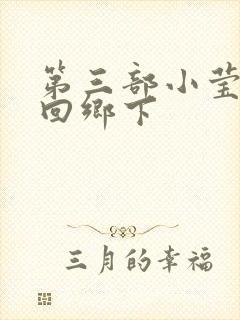 第三部小莹乱翁回乡下