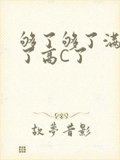 够了够了满到C了高C了