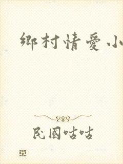 乡村情爱小说