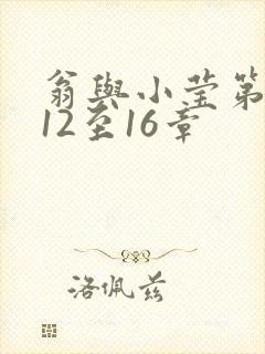 翁与小莹第十部12至16章