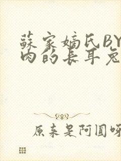 苏家嫡氏BY吃肉的长耳兔