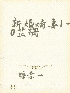 新婚娇妻1一40芷珊