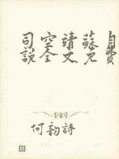 司空靖苏月汐小说全文免费阅读