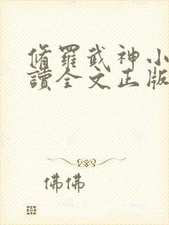 修罗武神小说阅读全文正版