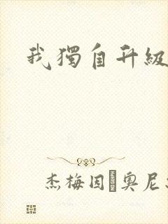 我独自升级漫画