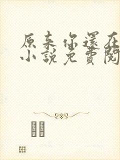 原来你还在这里小说免费阅读