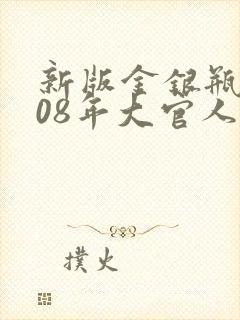 新版金银瓶2008年大官人