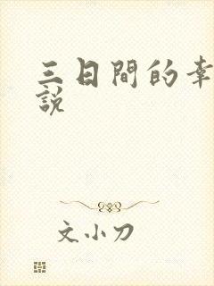 三日间的幸福小说
