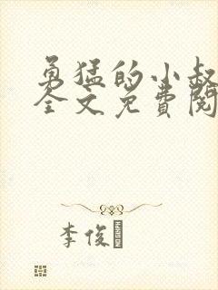 勇猛的小叔小说全文免费阅读