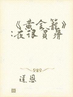 《黄金笼》作者:夜很贫瘠