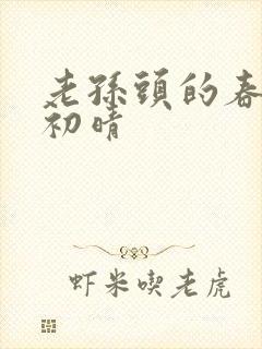 老孙头的春天林初晴