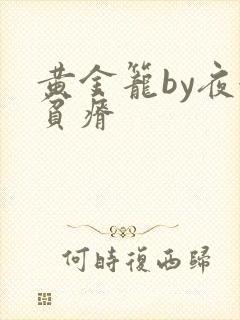 黄金笼by夜很贫瘠