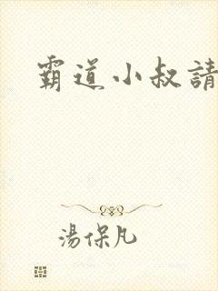 霸道小叔请轻撩