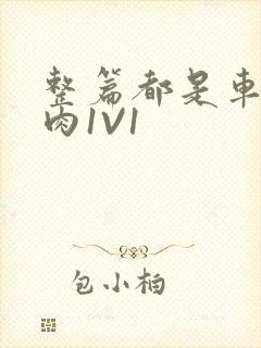 整篇都是车的多肉1V1