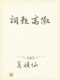 调教高傲