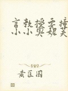 言教授要撞坏了小小奥妮芙原文