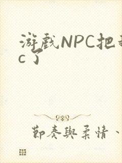 游戏NPC把我c了
