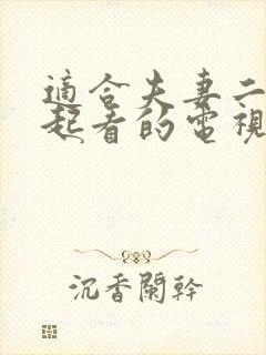 适合夫妻二人一起看的电视剧