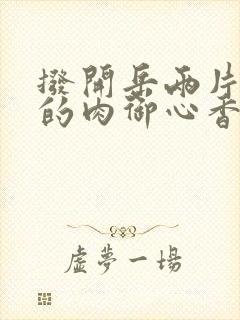 拨开岳两片肥嫩的肉御心香帅