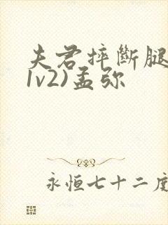 夫君摔断腿后(1v2)孟弥