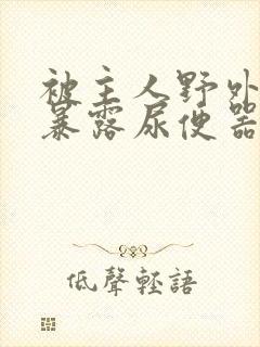 被主人野外调教暴露尿便器